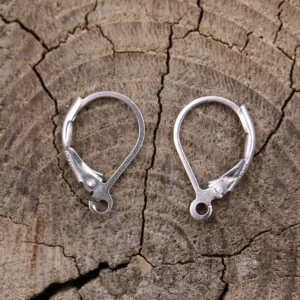 Colimaçon Accessoires-Attaches de boucles d'oreilles en argent