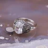 Colimaçon Bagues D'exception-Bague d'exception en argent, marcassites et Zirconium