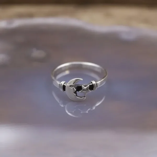 Colimaçon Bagues Sans Pierre-Bague en argent