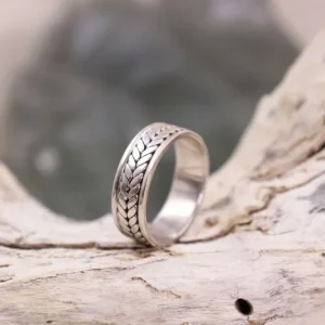 Colimaçon Bagues Sans Pierre | Bagues-Bague en argent