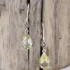 Colimaçon Boucles D'oreilles D'exception-Boucles d'oreilles d'exception en argent, marcassites et pierre quartz lemon