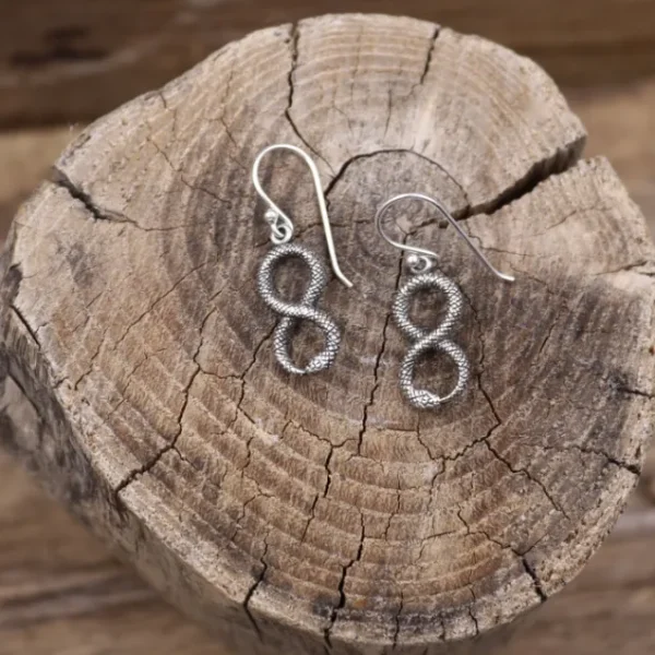 Colimaçon Boucles D'oreilles Sans Pierre-Boucles d'oreilles en argent