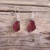 Colimaçon Boucles D'oreilles Avec Pierre-Boucles d'oreilles en argent et tourmaline