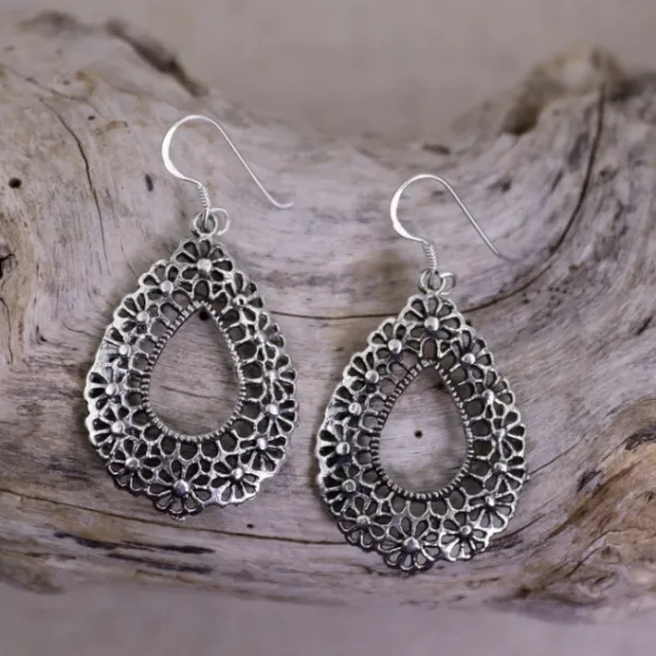 Colimaçon Boucles D'oreilles Sans Pierre-Boucles d'oreilles en argent