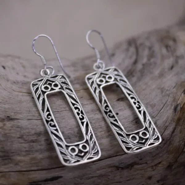 Colimaçon Boucles D'oreilles Sans Pierre-Boucles d'oreilles en argent