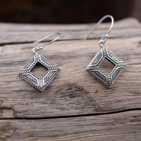 Colimaçon Boucles D'oreilles Sans Pierre-Boucles d'oreilles en argent