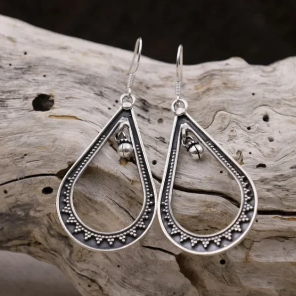 Colimaçon Boucles D'oreilles Sans Pierre-Boucles d'oreilles en argent