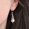 Colimaçon Boucles D'oreilles Sans Pierre-Boucles d'oreilles en argent