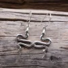 Colimaçon Boucles D'oreilles Sans Pierre-Boucles d'oreilles en argent