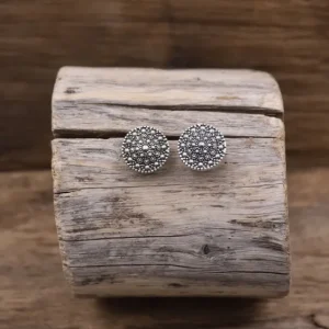 Colimaçon Boucles D'oreilles Sans Pierre-Boucles d'oreilles en argent