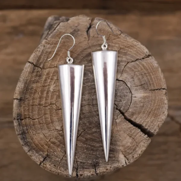 Colimaçon Boucles D'oreilles Sans Pierre-Boucles d'oreilles en argent