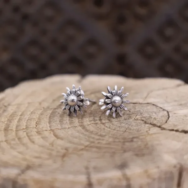 Colimaçon Boucles D'oreilles "puces" | Boucles D'oreilles-Boucles d'oreilles "puces" en argent