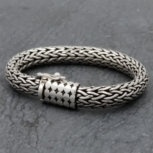 Colimaçon Bracelets Snake-Bracelet en argent Snake L'Echiquier