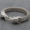 Colimaçon Bracelets Snake-Bracelet en argent Snake Le Ganesha