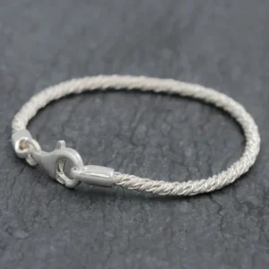 Colimaçon Bracelets Snake | Bracelets-Bracelet en argent Snake La Vrille Enfant