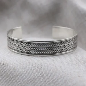 Colimaçon Bracelets Rigides-Bracelet rigide en argent