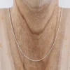 Colimaçon Chaînes | Chaines & Colliers-Chaîne en argent, maille forçat, 2mm