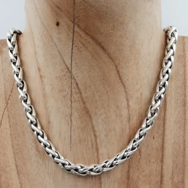 Colimaçon Colliers Snake | Collier Sans Pierre-Collier en argent snake Jodee