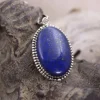 Colimaçon Pendentifs Avec Pierre-Pendentif en argent et lapis lazuli